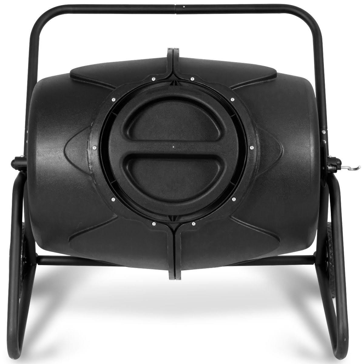 Costway 50 Gallon Wheeled Compost Tumbler Garden Waste Bin - Image 6